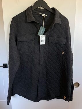 NWT tentree Quilted Colville Shacket Size XL